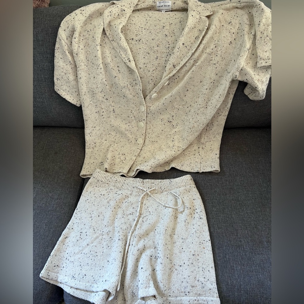 Sabo Skirt Two Piece Lounge Set